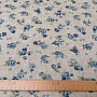 Decorative fabric ROSES blue