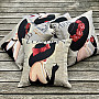 Tapestry cushion cover LADY BORDEAUX