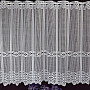 Jacquard curtain for stained glass window 11542