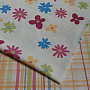 Decorative fabric TWINGO flowers