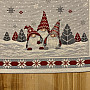 Tapestry tablecloth and scarf CHRISTMAS ELVES
