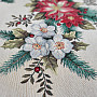 Tapestry fabric CHRISTMAS BOUQUET