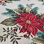 Tapestry fabric CHRISTMAS BOUQUET