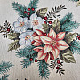 Tapestry fabric CHRISTMAS BOUQUET