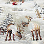 Tapestry fabric WINTER LANDSCAPE