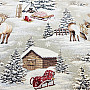 Tapestry fabric WINTER LANDSCAPE