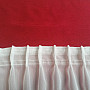 Flaring curtain ribbon 5 cm, 1:1.5