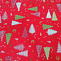 Christmas decorative fabric TREES