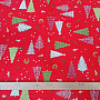 Christmas decorative fabric TREES