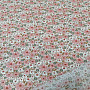 Cotton fabric KALMIA rose