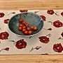 Tapestry tablecloth WOLF POPPY