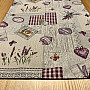 Tapestry tablecloth and scarf Lavender Provence