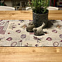 Tapestry tablecloth and scarf Lavender Provence