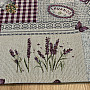Tapestry tablecloth and scarf Lavender Provence