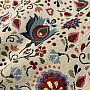 Gobelin tablecloth flowers and bird Jurkovič