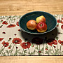 Tapestry tablecloth and scarf POPPIES