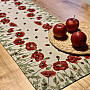 Tapestry tablecloth and scarf POPPIES