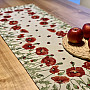 Tapestry tablecloth and scarf POPPIES