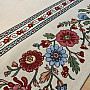 Tapestry tablecloth, scarf PAINTED FLOWERS