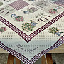 Tapestry tablecloth and scarf FLOWERS FROM PROVENCE