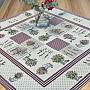 Tapestry tablecloth and scarf FLOWERS FROM PROVENCE