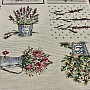 Tapestry tablecloth and scarf FLOWERS FROM PROVENCE
