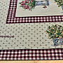 Tapestry tablecloth and scarf FLOWERS FROM PROVENCE