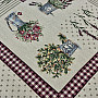 Tapestry tablecloth and scarf FLOWERS FROM PROVENCE