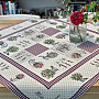 Tapestry tablecloth and scarf FLOWERS FROM PROVENCE