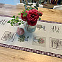Tapestry tablecloth and scarf FLOWERS FROM PROVENCE