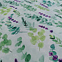 Decorative fabric LEAVES green