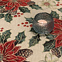 Tapestry tablecloth, scarf CHRISTMAS ROSE BARDI