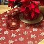 Tapestry tablecloth, scarf RED FLAKE