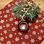 Tapestry tablecloth, scarf RED FLAKE