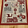 Tapestry tablecloth, shawl MODERN CHRISTMAS