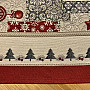Tapestry tablecloth, shawl MODERN CHRISTMAS