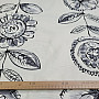 Decorative fabric FLORIDA large flower