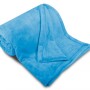 SLEEP WELL microflannel blanket - blue