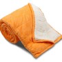 Microfiber blanket EXTRA SOFT SHEEP - orange