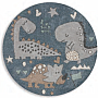 Children&#39;s piece rug ROMA DINOSAURS