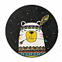 Children piece rug PLAY BEAR