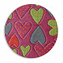 Children carpet PLAY heart