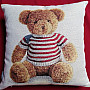 Tapestry pillow-case TEDDY BEAR