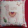 Decorative pillow Lama