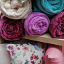Tapestry cushion cover PASTEL FLOWERS