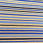 Decorative fabric blue stripe