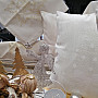 Christmas tablecloth and shawls SILVER CHRISTMAS NATUR