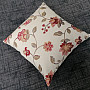 Decorative pillow tapestry LOTUS brown - big flower