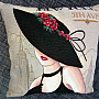 Tapestry pillow-case LADY New York