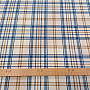 Decorative fabric LAURA - check blue